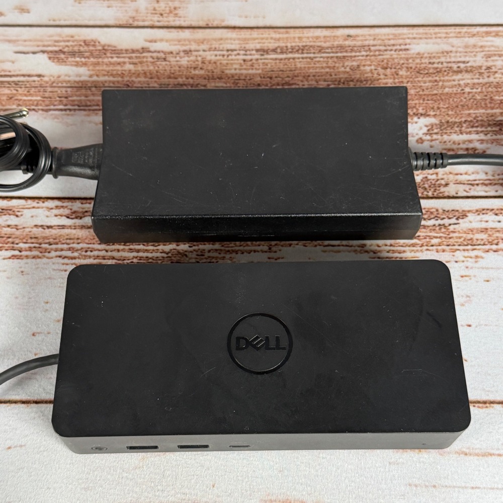Dell D6000 Universal Docking Station USB-C USB 3.0 Triple 4K Display 130W AC